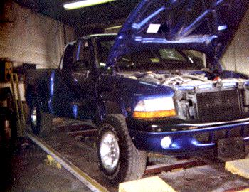 Corner shot, front and side